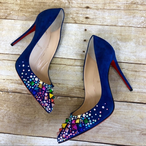 Christian Louboutin Shoes - Christian Louboutin Pyramid Studded Keopump Pumps